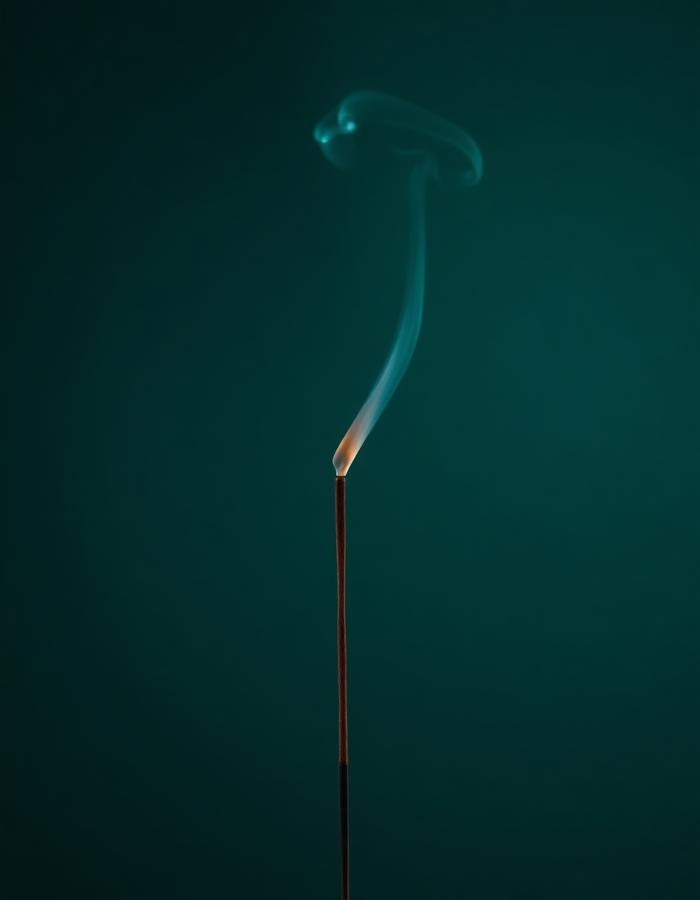 Midnight agarwood incense