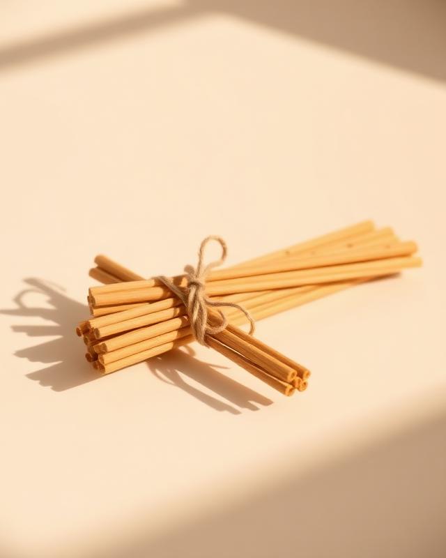 Bundle of agarwood incense sticks